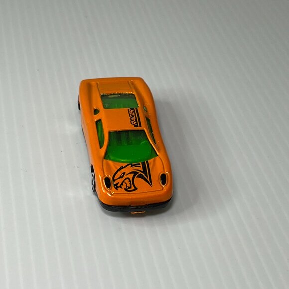Greenbrier 9809 Sports Coupe Bright Orange Die Cast Toy Car Vehicle Racer - Picture 3 of 6